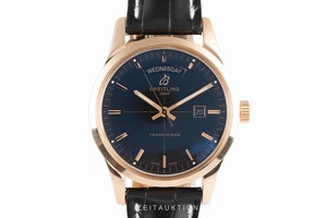 Breitling Transocean 18 ct red gold automatic Ref. R45310