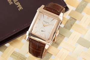 Patek Philippe Gondolo 18 ct red gold manual winding Kal. 215 Ref. 5111R-001