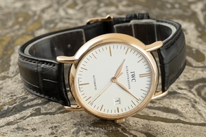 IWC Portofino 18 ct red gold automatic Kal. 30110 Ref. 3563