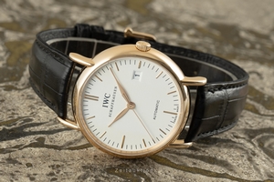 IWC Portofino 18 ct red gold automatic Kal. 30110 Ref. 3563