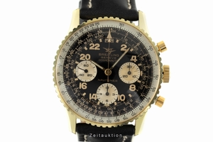Breitling Navitimer Cosmonaute chronograph gold-plated manual winding Kal. Venus 178 Ref. 809