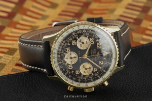Breitling Navitimer Cosmonaute chronograph gold-plated manual winding Kal. Venus 178 Ref. 809