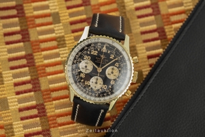 Breitling Navitimer Cosmonaute chronograph gold-plated manual winding Kal. Venus 178 Ref. 809