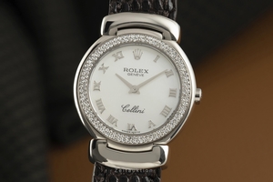 Rolex Cellini 18 ct white gold quartz Kal. 6620 Ref. 6671