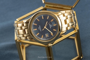 Omega Seamaster 18 ct gold quartz Kal. 1438 Ref. 196.1501, 168.1501