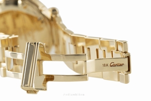 Cartier Pasha 18 ct gold quartz Kal. 616 Ref. 1990