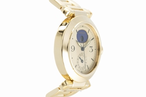 Cartier Pasha 18 ct gold quartz Kal. 616 Ref. 1990