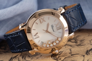 Chopard Happy Sport 18 ct red gold quartz Ref. 4183