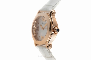 Chopard Happy Sport 18 ct red gold quartz Kal. 955 Ref. 4183