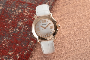 Chopard Happy Sport 18 ct red gold quartz Kal. 955 Ref. 4183