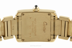 Cartier Tank 18 ct gold quartz Kal. 018B Ref. 1820