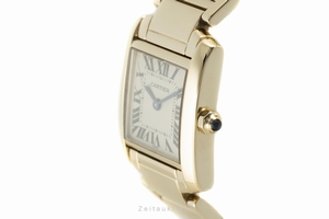 Cartier Tank 18 ct gold quartz Kal. 018B Ref. 1820