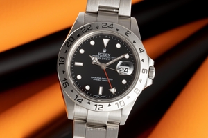 Rolex Explorer II steel automatic Kal. 3186 Ref. 16570