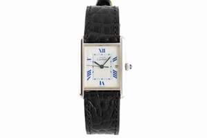 Cartier Tank silver quartz Ref. 2414