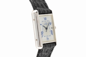 Cartier Tank silver quartz Ref. 2414