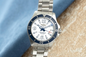 Breitling Superocean steel automatic Kal. B17 Ref. A17366