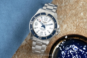 Breitling Superocean steel automatic Kal. B17 Ref. A17366