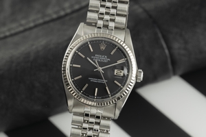 Rolex Datejust steel / white gold automatic Kal. 1560 Ref. 1601 VINTAGE