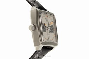 Tag Heuer Monaco chronograph steel automatic Kal. 11 Ref. CAW2110-0