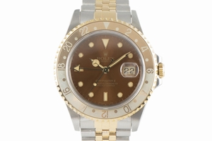 Rolex GMT Master II steel / gold automatic Kal. 3185 Ref. 16713