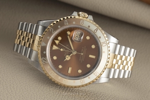 Rolex GMT Master II steel / gold automatic Kal. 3185 Ref. 16713