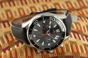 Omega Seamaster chronograph steel automatic Kal. 3602 Ref. 2869.52.91