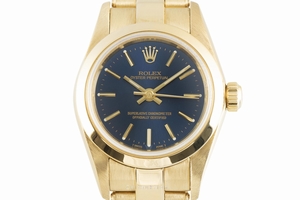 Rolex Oyster Perpetual 18 ct gold automatic Kal. 2230 Ref. 76188