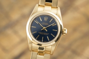 Rolex Oyster Perpetual 18 ct gold automatic Kal. 2230 Ref. 76188