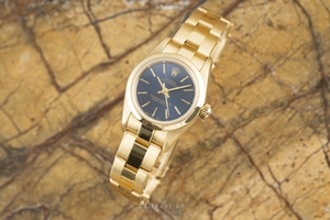 Rolex Oyster Perpetual 18 ct gold automatic Kal. 2230 Ref. 76188