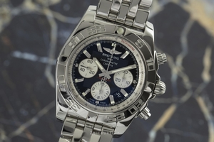 Breitling Chronomat chronograph steel automatic Kal. B01 Ref. AB0110