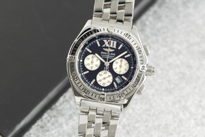 Breitling Windrider chronograph steel quartz Kal. B69 Ref. A69048