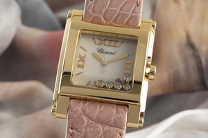 Chopard Happy Sport 18 ct gold quartz Kal. ETA 955.412 Ref. 28/3570