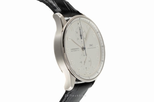 IWC Portugieser chronograph 18 ct white gold automatic Kal. C.7942 Ref. IW371405