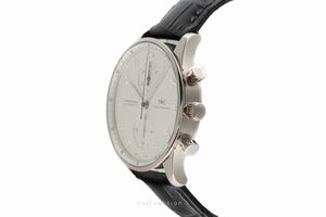 IWC Portugieser chronograph 18 ct white gold automatic Kal. C.7942 Ref. IW371405