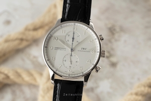 IWC Portugieser chronograph 18 ct white gold automatic Kal. C.7942 Ref. IW371405