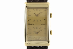 Chopard Dual Time 18 ct gold manual winding Kal. 2442 Ref. 2087