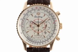 Breitling Montbrillant chronograph 18 ct gold automatic Kal. B41 Ref. H41330