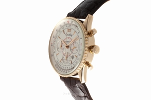 Breitling Montbrillant chronograph 18 ct gold automatic Kal. B41 Ref. H41330