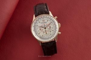 Breitling Montbrillant chronograph 18 ct gold automatic Kal. B41 Ref. H41330