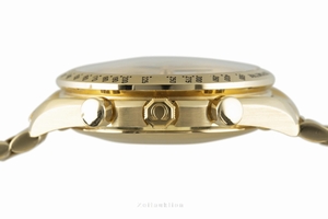 Omega Speedmaster chronograph 18 ct gold automatic Kal. 1151 Ref. 175.0044, 375.0044