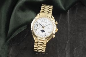 Omega Speedmaster chronograph 18 ct gold automatic Kal. 1151 Ref. 175.0044, 375.0044
