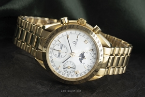 Omega Speedmaster chronograph 18 ct gold automatic Kal. 1151 Ref. 175.0044, 375.0044