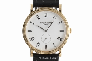 Patek Philippe Calatrava 18 ct gold manual winding Kal. 215 Ref. 5119