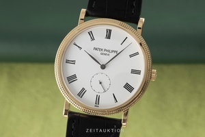 Patek Philippe Calatrava 18 ct gold manual winding Kal. 215 Ref. 5119