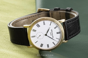 Patek Philippe Calatrava 18 ct gold manual winding Kal. 215 Ref. 5119
