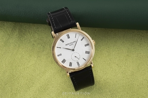 Patek Philippe Calatrava 18 ct gold manual winding Kal. 215 Ref. 5119