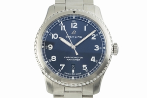 Breitling Navitimer steel automatic Kal. B17 Ref. A17314101C1A1