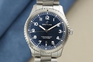 Breitling Navitimer steel automatic Kal. B17 Ref. A17314101C1A1