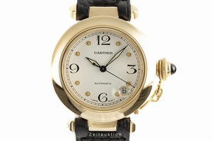 Cartier Pasha 18 ct gold automatic Kal. 049 Ref. 1035
