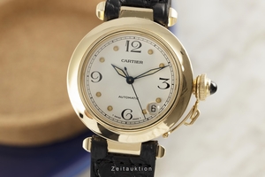 Cartier Pasha 18 ct gold automatic Kal. 049 Ref. 1035